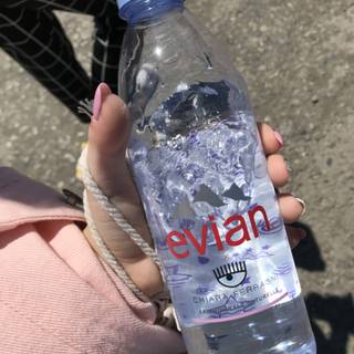 Aesthetic bottled water wallpaper