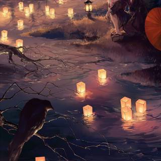 Fan art anime mobile HD wallpaper