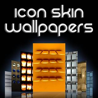 Icon skin wallpaper