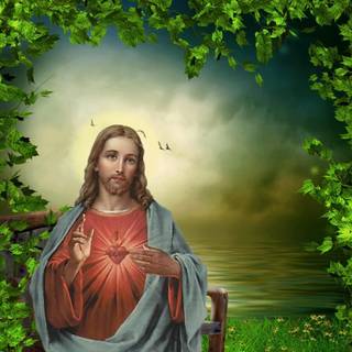 Divine Mercy computer wallpaper