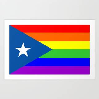 Puerto Rico gay flag wallpaper