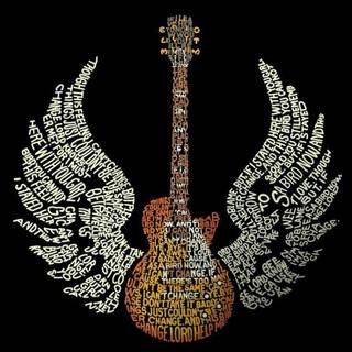 Guitar amoled wallpaper