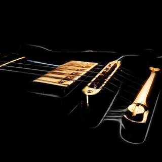 Guitar amoled wallpaper