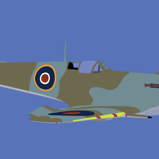 Minimalist fighter jet wallpaper