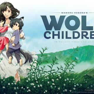Wolf Children anime wallpaper