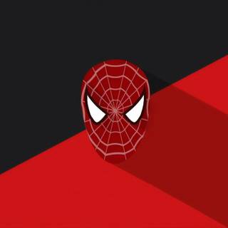 Spider Man minimalist laptop wallpaper