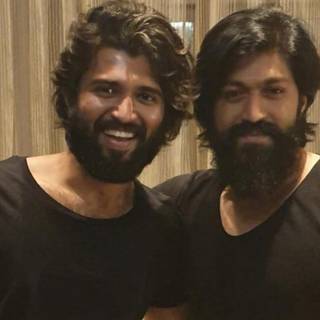 Vijay and Rashmika wallpaper