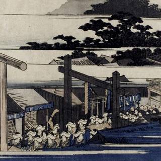 Retro Japan wallpaper