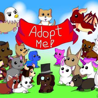 Roblox Adopt Me pets wallpaper