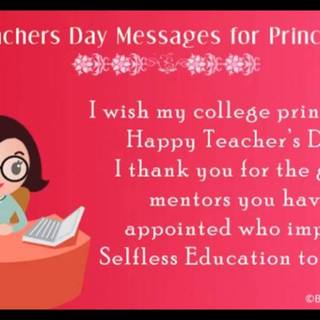 Happy Principal Day wallpaper