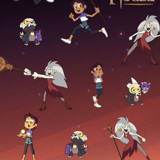 Owl House phone wallpaper