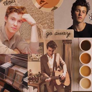 Aesthetic beige wallpaper