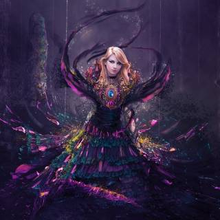 Dark magical HD iPhone wallpaper