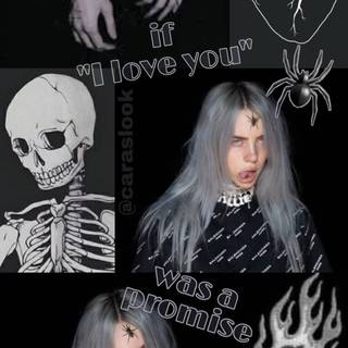 Billie Eilish aesthetic HD wallpaper