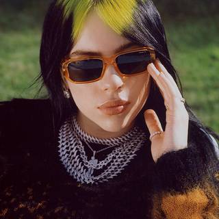 Billie Eilish aesthetic HD wallpaper