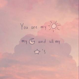 Clouds pink aesthetic wallpaper