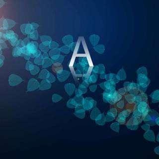 The alphabet wallpaper