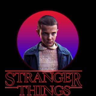 Stranger Things logo wallpaper
