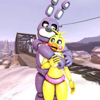 Toy Bonnie Toy Chica wallpaper