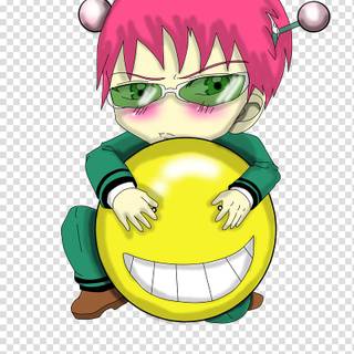 Computer Saiki K wallpaper