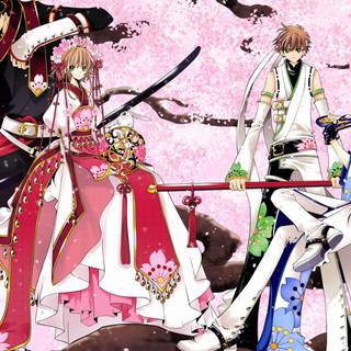 Pink desktop anime wallpaper