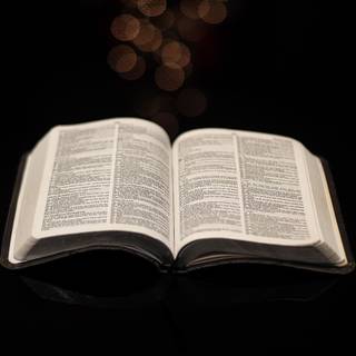 Open Bible wallpaper