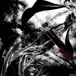 Black anime characters wallpaper