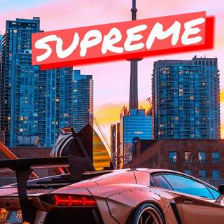 Supreme Lamborghini wallpaper