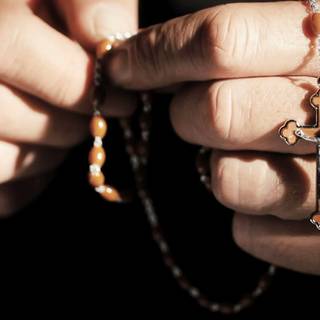 Bible and rosary wallpaper