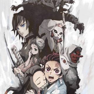Demon Slayer HD desktop wallpaper