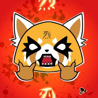 Retsuko phone Android wallpaper