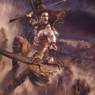 Dangerous Hanuman wallpaper