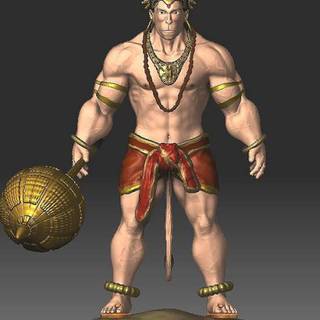Dangerous Hanuman wallpaper