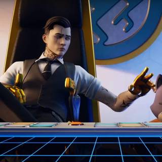 Fortnite Midas cartoon wallpaper