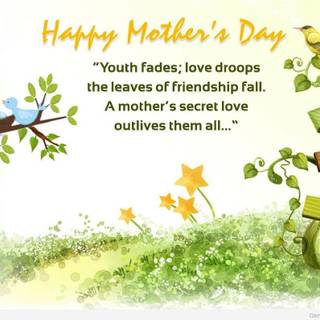 Mothers Day quote wallpaper