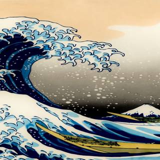 The Great Waves of Kanagawa wallpaper