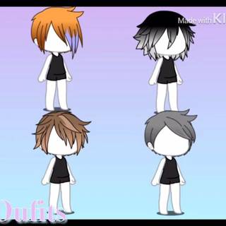 Cute aesthetic Gacha Life outfits wallpaper