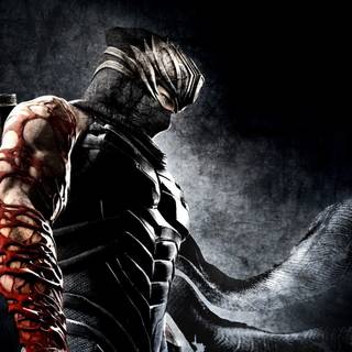 Cyborg anime warrior HD wallpaper