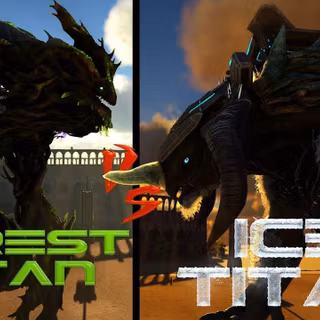 Ice Titan Dragon wallpaper