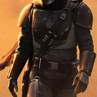 Mandalorian helmet phone wallpaper