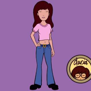 Computer Daria wallpaper