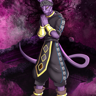 Beerus phone wallpaper