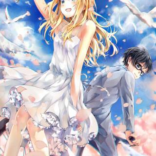 My Lie In April anime posters HD wallpaper