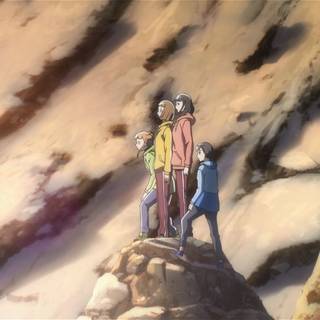 HD anime A Place Further Than The Universe wallpaper