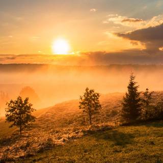 HD sunrise mobile 1080p wallpaper