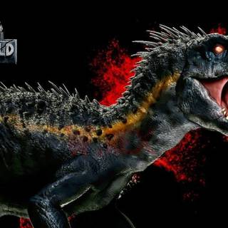 Blue Vs Indoraptor wallpaper