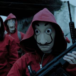 Money Heist HD wallpaper