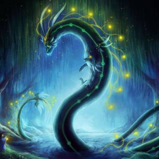 Cyber Dragon wallpaper