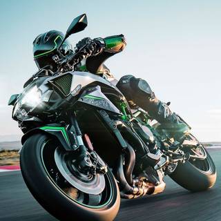 Kawasaki Ninja H2R 4k wallpaper