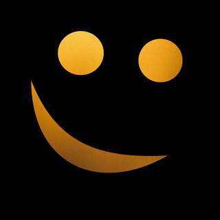 Amoled black smile wallpaper